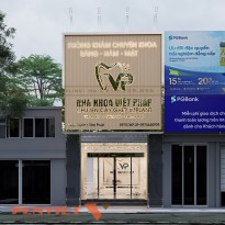 Thiết kế phòng khám nha khoa Việt Pháp hiện đại, sang trọng và chuẩn mực